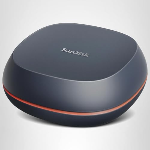 SANDISK 8TB Desk Drive SSD – Desktop External Solid State Drive, Up to 1000MB/s, USB-C, USB 3.2 Gen 2 - SDSSDT40-8T00-NA25