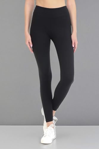 Leggings Depot ActiveFlex Athletic Leggings for Women-HLD (Olive, M)