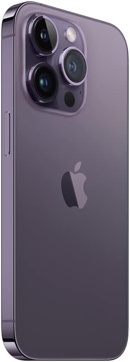 Apple iPhone 14 Pro, 128GB, Deep Purple for TracFone (Renewed)