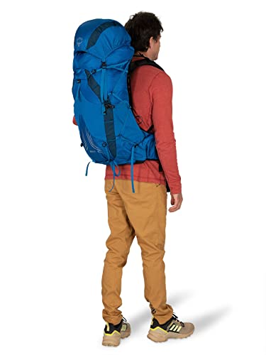 Osprey Exos 38L Men's Ultralight Backpacking Backpack, Blue Ribbon, S/M