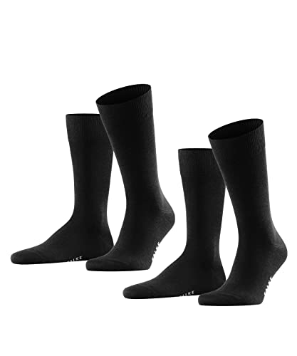FALKE Men Happy 2-Pack Socks, Beige (Sand Melange 4650), 6.5-9
