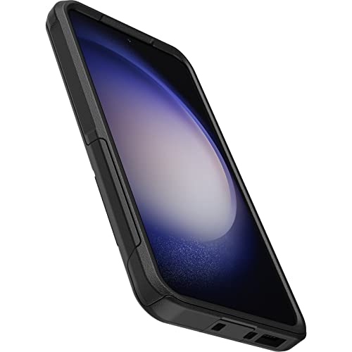 OtterBox Galaxy S23 Commuter Series Case - BLACK, slim & tough, pocket-friendly, with port protection