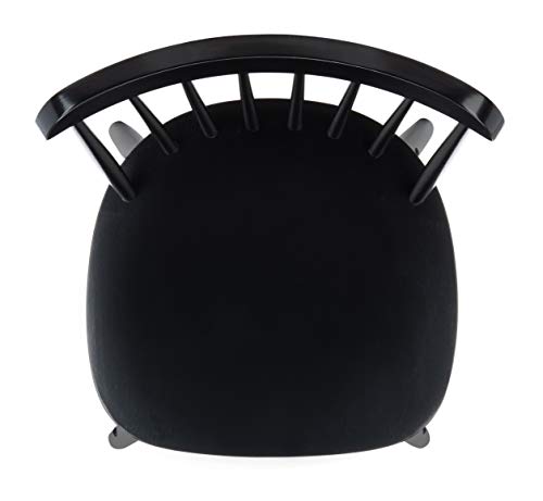 Safavieh Home Collection Galena Spindle Back Black Counter 24-inch Stool (Set of 2)