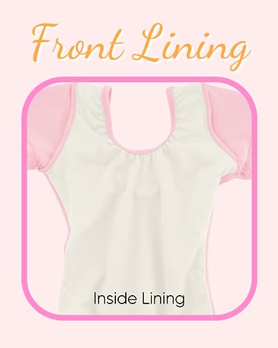 Dancina Leotard Sparkle Tutu Dress Short Sleeve Future Ballerina First Ballet Class Gift 2T Ballet Pink