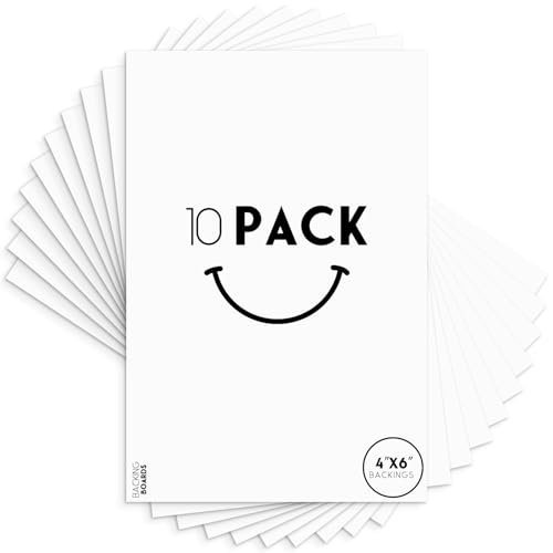 Golden State Art, 16x20 White Backing Board, Backer Boards for Frame, Picture (10 Pack)