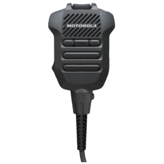 Motorola Solutions PMMN4136B Xtreme Voice Plus XVP 830 Remote Speaker Microphone- Superior Audio Clarity, Loud Volume, 4 HDR Microphones, Advanced Noise Suppression, Intrinsically Safe