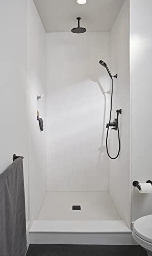 Kohler 7394-BL Shower Arm And Flange, Matte Black