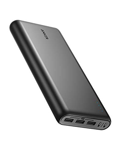 Anker Power Bank, 26,800 mAh External Battery with Dual Input Port and Double-Speed Recharging, 3 USB Ports for iPhone 15/15 Plus/15 Pro/15 Pro Max, iPad, Samsung, Android and Other Devices