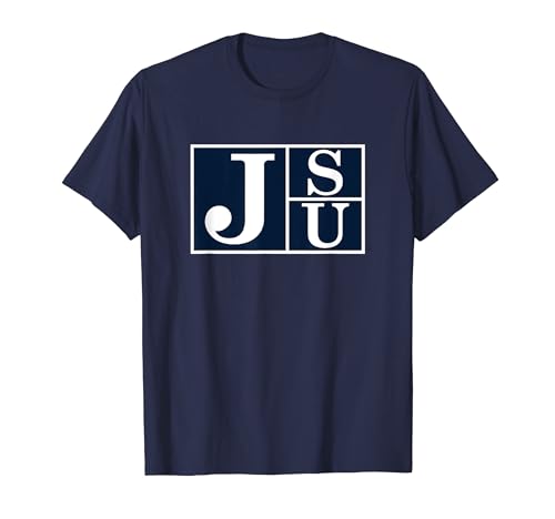 Jackson State Tigers Icon Logo Officially Licensed Navy T-Shirt