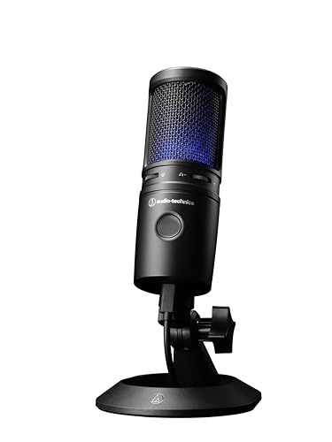 Audio-Technica AT2020USB-X Cardioid Condenser USB Microphone, Black