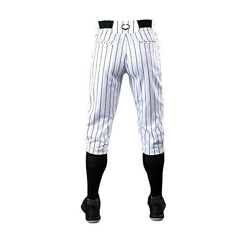 EvoShield Men's Salute Pinstripe Knicker Pant - Team White/Black, Size Small