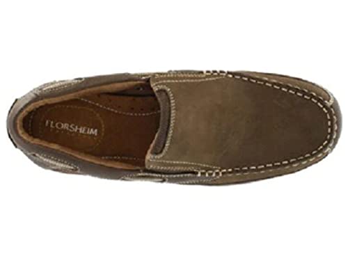 Florsheim Men's, Lakeside Slip-On Brown Nubuck 9 WW