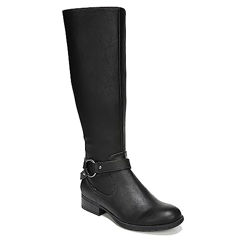 LifeStride womens X-felicity Wide Calf Tall Shaft Knee High Boot, Black Wc, 8.5 US