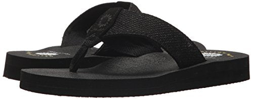 Yellow Box Women's Dax Sandal, Black, 6 M US