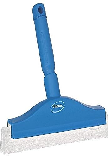 Vikan, Blue Squeegee,Fixed Head,Bench,10",PP/RB, 7751