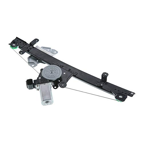 YHTAUTO Front Power Window Regulator Driver Side with 6-Pin Motor Assembly for Nissan Sentra 2013-2019 Sedan, with Express Up Or Down