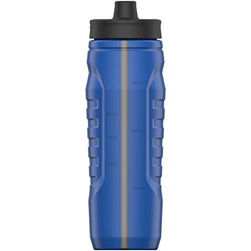 Under Armour Sideline Squeeze Water Bottle, Designed with Quick-Shot Lid, Quick & Easy Hydration, 32 oz