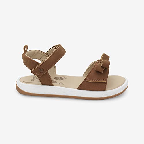 Stride Rite 360 Girls Delilah Sandal, Tan,5 Toddler