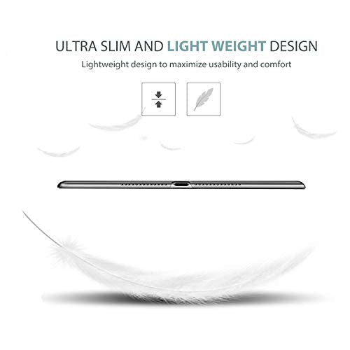 ProCase Smart Case for iPad 9.7 Inch iPad 6th/5th Generation Case 2018 2017(Model: A1893 A1954 A1822 A1823), Ultra Slim Lightweight Stand Case with Translucent Frosted Back Smart Cover -Mint