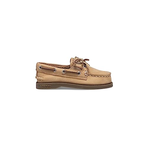 Sperry Kids Footwear Kids Authentic Original Boat Shoe, Sahara, 6 US Unisex Toddler