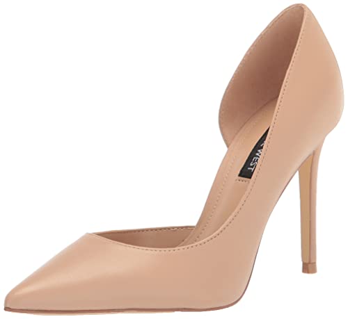Nine West Women's FOLOWE Pump, Black Leather 004, 12