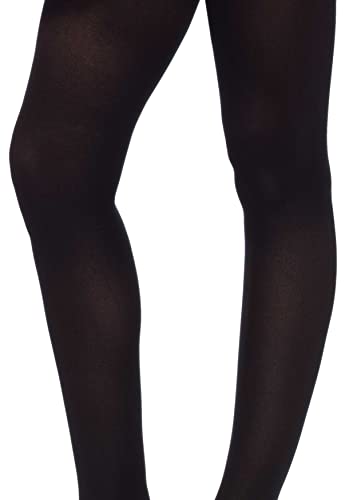 Leg Avenue Women's Nylon Spandex Tights, Black, One Size
