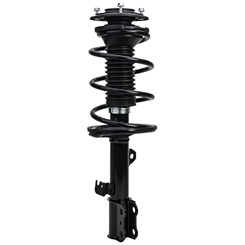 Detroit Axle - 2 Front Struts for 2003-2008 Toyota Corolla Complete 2 Struts w/Coil Springs 2004 2005 2006 2007 Replacement Quick Install Ready Strut Shock Assembly