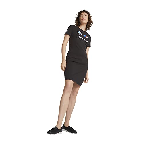 PUMA Women's Standard BMW M Motorsport Essentials Dress, Black 23, X-Small