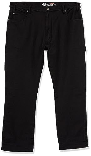 Dickies Men's Warming Temp-iQ Duck Utility Pants, Rinsed Black, 36 34