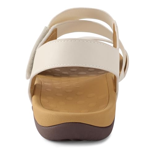 mysoft Women's Arch Support Sandals Orthotic Comfortable Walking Sandals Lightweight Athletic Outdoor Hiking Shoes