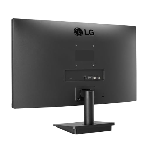 LG FHD (1920 x 1080) 24 Inch Computer Monitor, IPS, AMD FreeSync, 3-Side Borderless Design, 75Hz, 5ms, Reader Mode, Smart Energy Saving, OnScreen Control, HDMI, D-Sub, 24MP400-B, Black