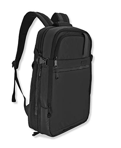 Duchamp Getaway Expandable Carry-On Backpack Suitcase (Black)