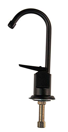 Westbrass R203-NL-62 6" Touch-Flo Style Pure Water Dispenser Faucet, Matte Black