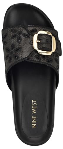 Nine West Women's GIULIA Sandal, Light Natural 110, 10