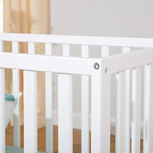 Davinci Union 4-in-1 Convertible Crib in White, Greenguard Gold Certified