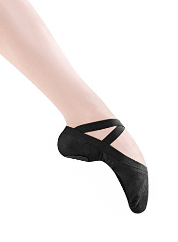 Bloch womens Pro Elastic dance shoes, Black, 2.5 US