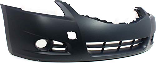 Evan Fischer Front Bumper Cover Compatible with 2010-2012 Nissan Altima, Sedan, Primed