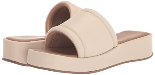 Kenneth Cole Women's Women's ANDREANNA Wedge Sandal, Orange, 10