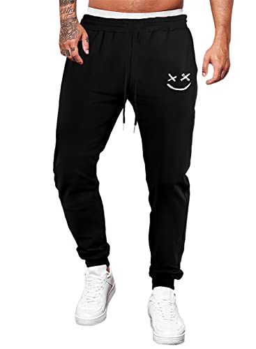 JMIERR Mens Sweatpants Tapered Track Gym Running Cool Joggers Sweat Pants Athletic Pants with Drawstring and Pockets 2024, 3XL, A4 Bear03