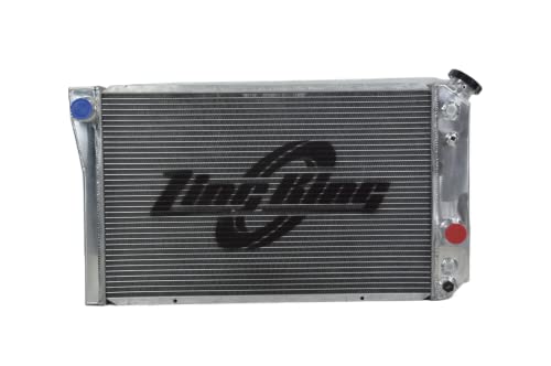 ZING KING CC829 All Aluminum Radiator 3-Row Race Radiator For 1982-2002 Chevy S-10 Blazer V8 Conversion 1984 1985 1986 1987 1988 1989 1990 Chevrolet Corvette