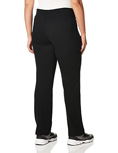 Hanes Women's French Terry Pant, Black, Small