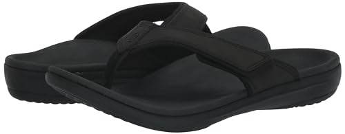 REVITALIGN Women's Comfort Flip-Flop, Brown, 11