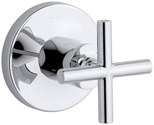 KOHLER Purist® Valve trim with cross handle for transfer valve, requires valve