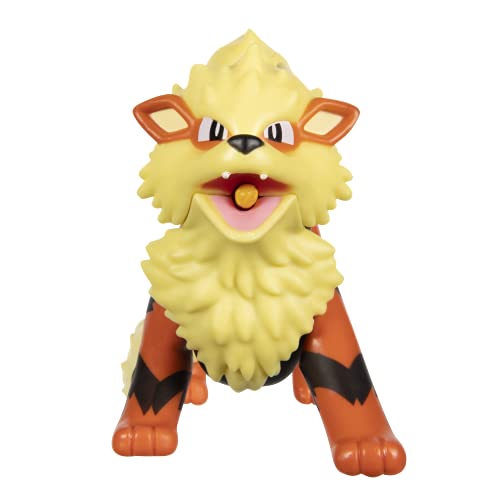 Pokémon Pokémon Battle Figure, Fire Theme with 3 Pack Cyndaquil, Charmeleon, Arcanine - 4.5-inch Arcanine Figure, 3-inch Charmeleon Figure, 2-inch Cyndaquil - Toys for Kids Fans - Amazon Exclusive