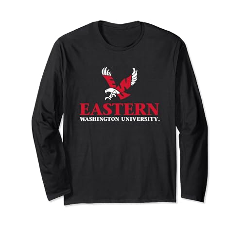 Eastern Washington Eagles Icon Officially Licensed Long Sleeve T-Shirt