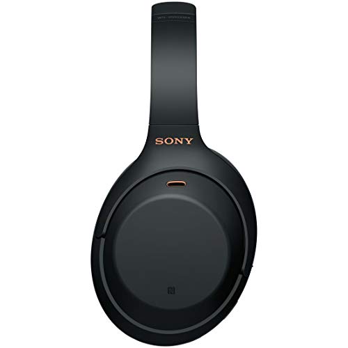 Sony WH1000XM4 Best Premium Wireless Noise Cancelling Headphones - Built-in mic for Calls - Compatible with Alexa - 30hr Battery - Includes Premium Carrying Case, in-Flight Adapter, Aux Cable - Black