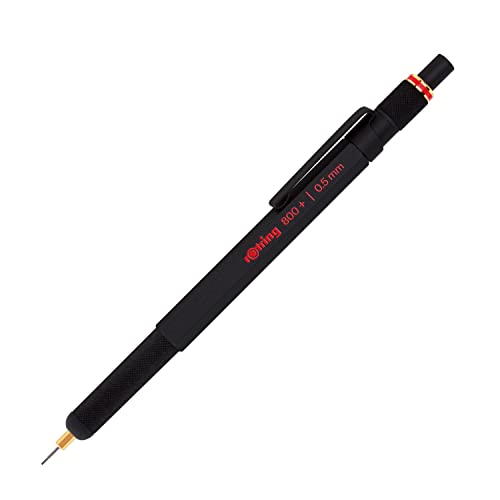 rOtring 800+ Mechanical Pencil and Touchscreen Stylus 0.5 mm Black