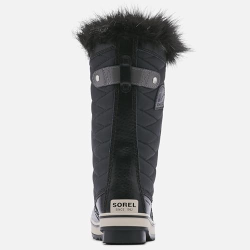 Sorel Youth Tofino II Waterproof Youth Unisex Boots - Black, Quarry - Size 1