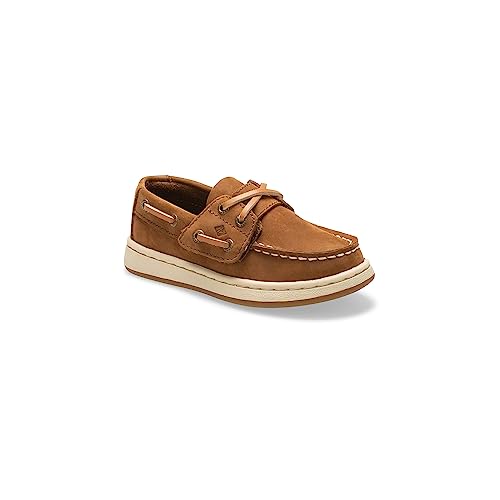 Sperry boys Sperry Cup Ii Boat Shoe, Brown, 3.5 Big Kid US