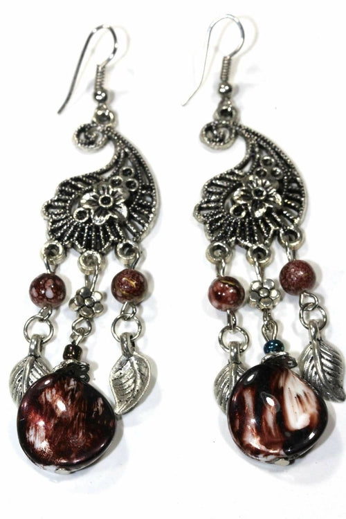 Paisley Charm Earrings